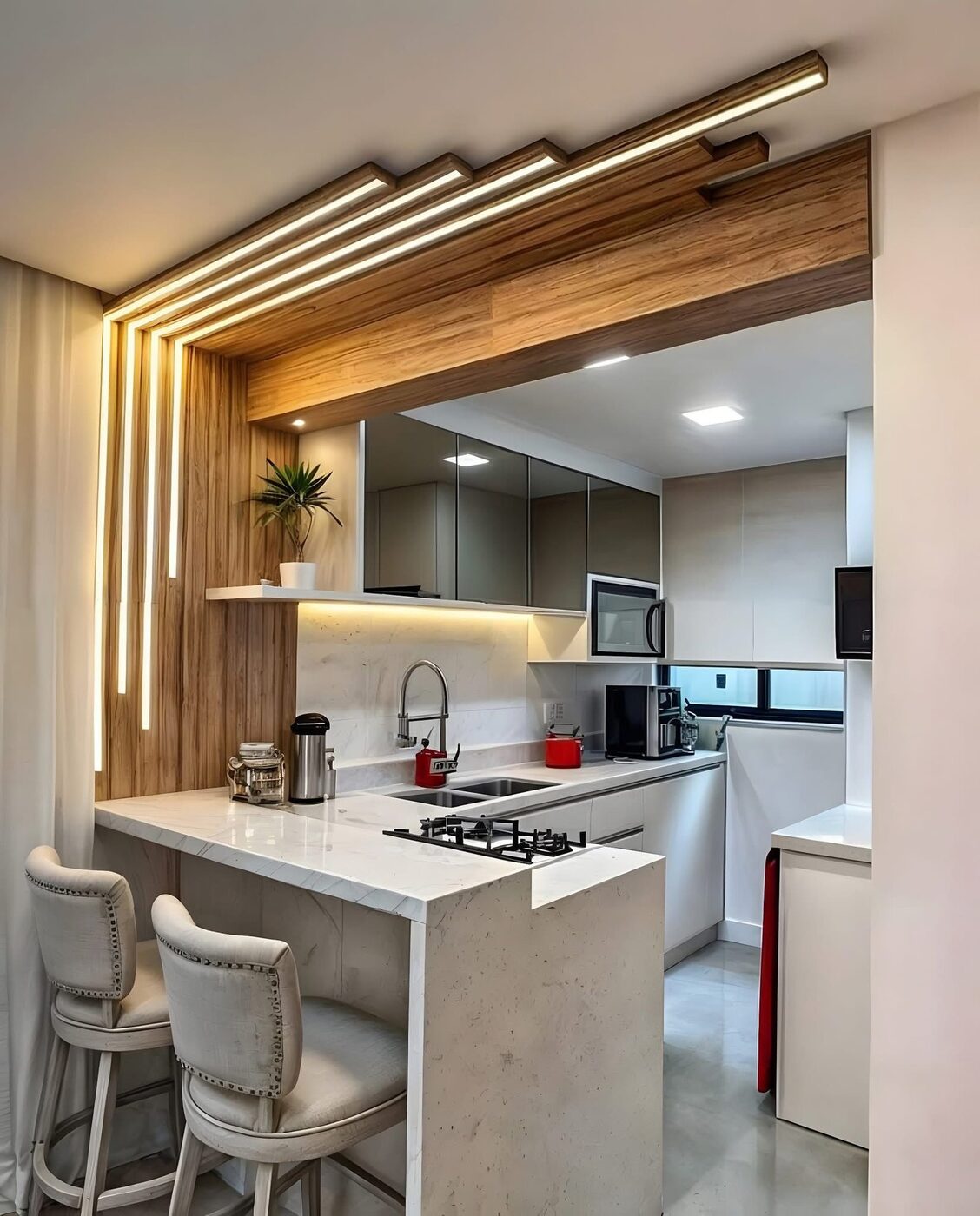 Completed kitchen renovation