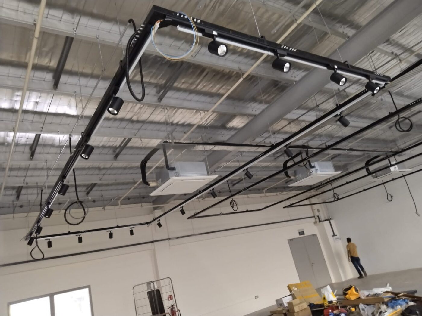 Commercial lighting and electrical fit-out